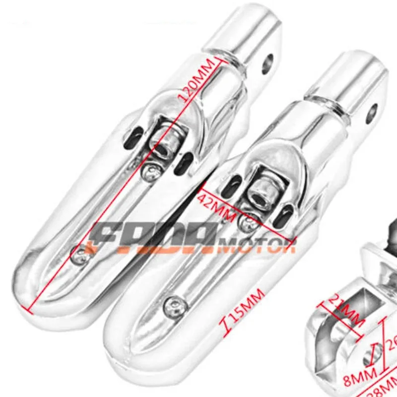 Suzuki Boulevard M50 Intruder M800 C50 M109R Intruder M1800R vz r1800 M90 Volusia VL800 2001 + (097) 용 앞발 페그 발판