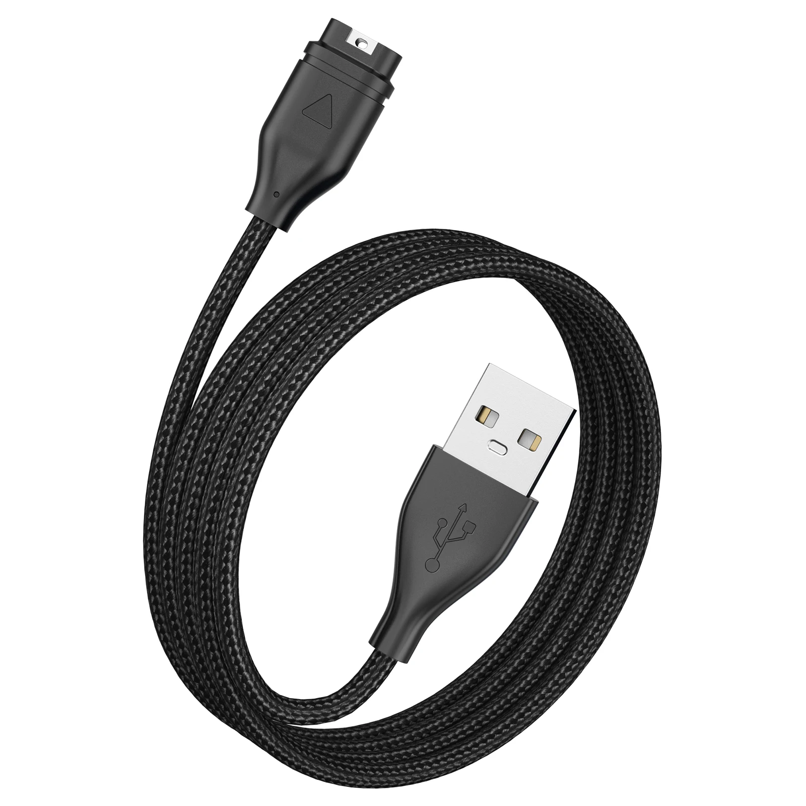 Nylon Type C USB Charger Cable For Garmin Venu2/VenuSq2/3/3S Fenix 6/7/6S Pro/5X Plus Vivoactive4/4S/3 Forerunner 945/935/245
