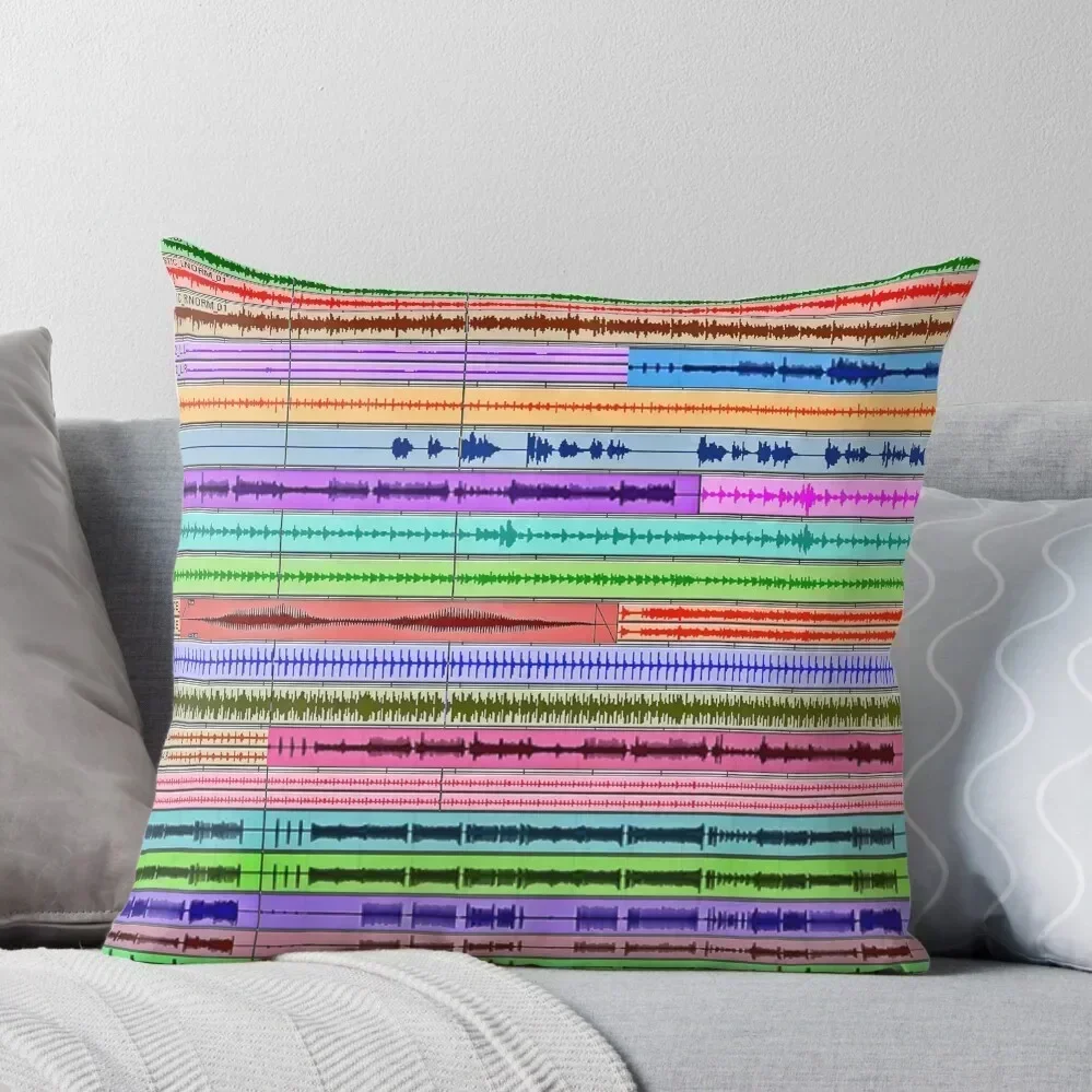 Music Tracks - Producer / Engineer Art Throw Pillow bed pillows Decorative pillow case pillow