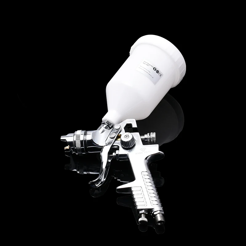 

RONGPENG Professional HVLP Air Spray Gun H827 1.7mm Nozzle Airbrush Gun For Car Paint And Painters