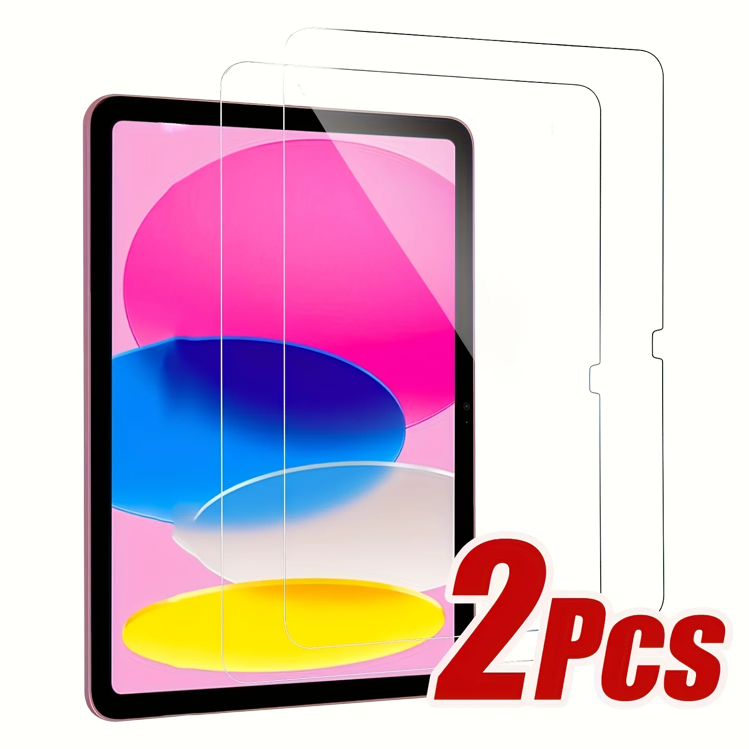 Pack of 2 - Tempered Glass Screen Protector for iPad 10th Generation 10.9 iPad 11th Generation 2025 iPad 10th/11th Generation