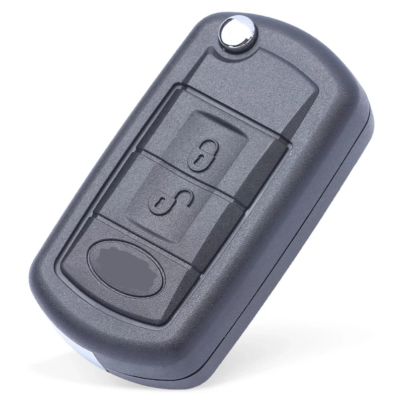 KEYECU 315MHz 433MHz PCF7941 ID46 Chip 3 Button Flip Remote Car Key Fob For RANGE ROVER Sport Land Rover Discovery 3 LR3