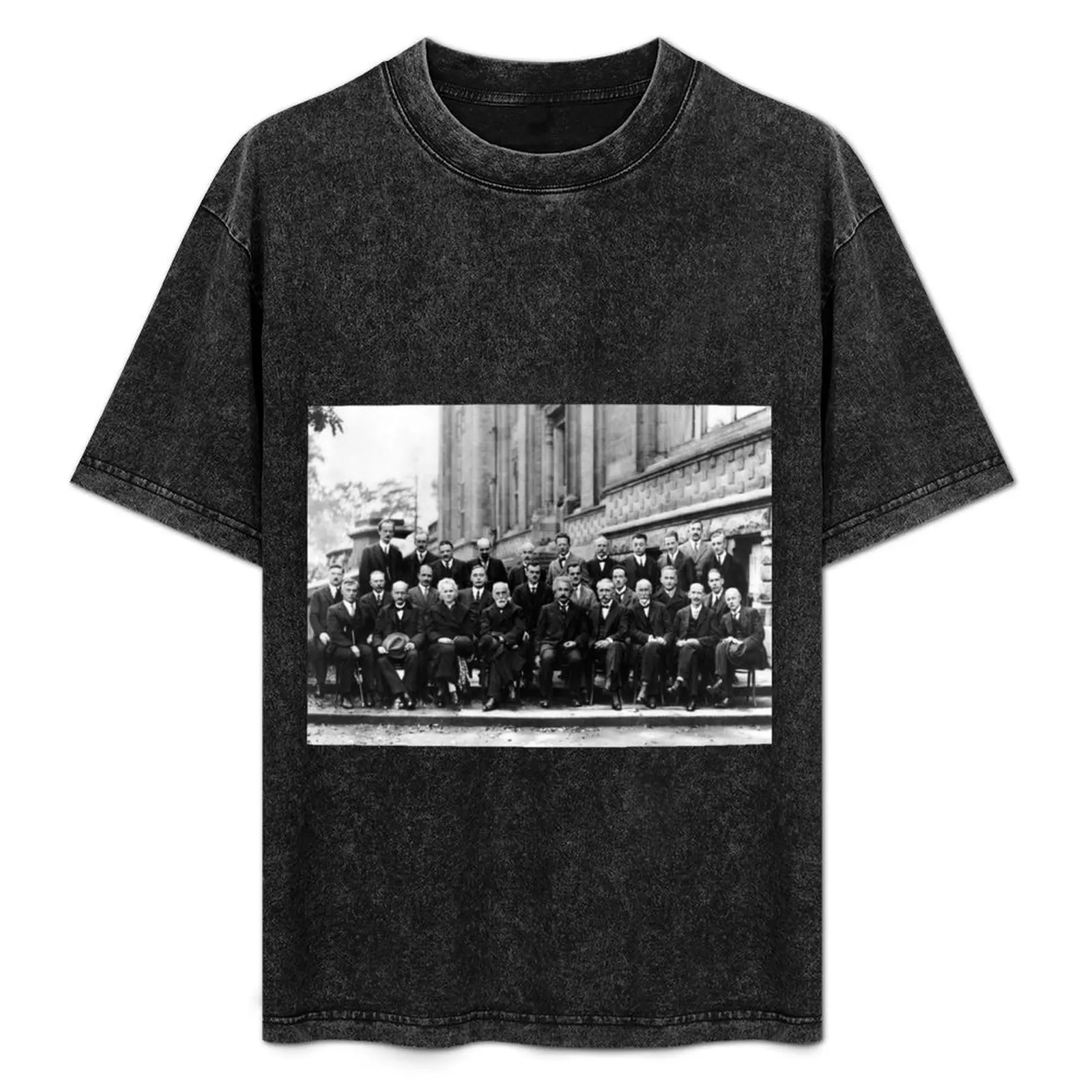 Solvay Conference 1927 T-Shirt summer top for a boy kawaii clothes outfits for men