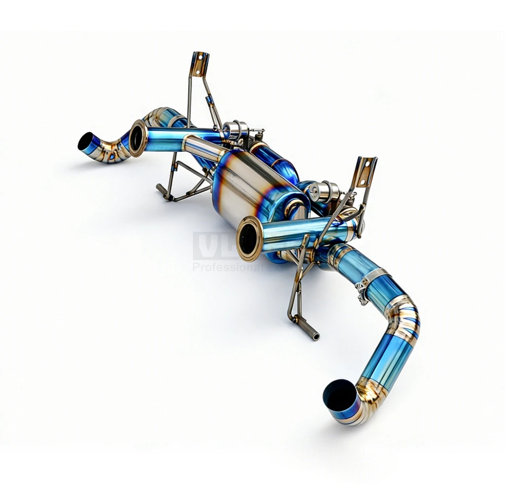 High Performance Titanium Exhaust With Valve For Lamborghini Gallardo LP560 LP570 Huracan LP580 LP610 LP640 5.2L 2006-2024