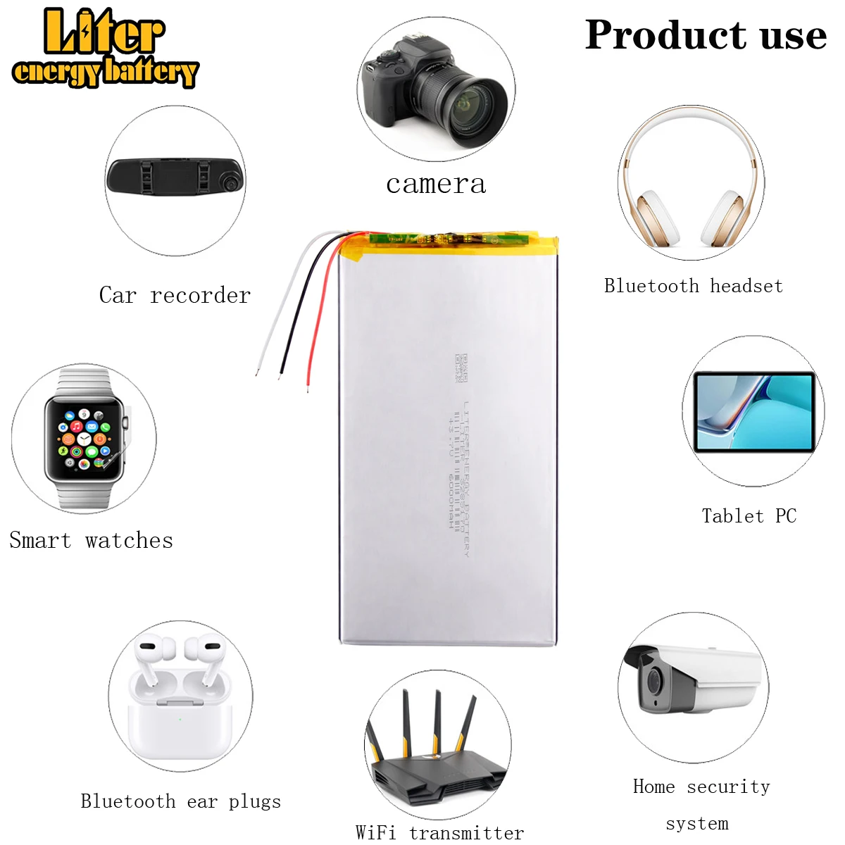 3 line Tablet pc 3285170 3.7V 6000MAH polymer lithium ion battery for Prestigio grace 3101 3201 4g 8 inch 9inch