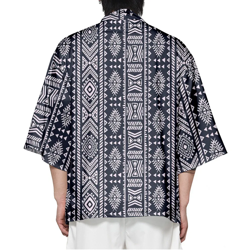 

Summer Samurai Kimono Cosplay Men Stylish Graphic Haori Streetwear Vintage Kimono Japanese Fashion Yukata Cardigan Popular Robe