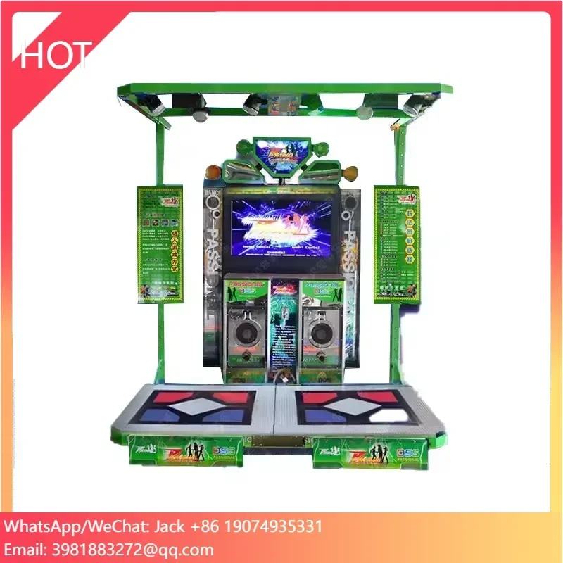 Nuovi prodotti Gioco arcade Revoluzione di danza interattiva Macchina arcade Macchina da gioco di ballo di divertimento Macchina da ballo musicale in vendita