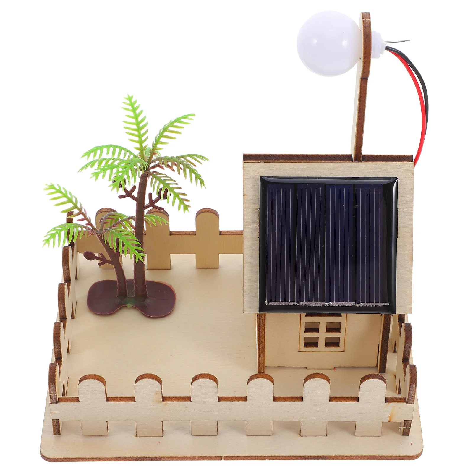 

Solar Garden Light Science Kits Kids Educational DIY Assembly Toys Physics Experiment Learning Material Solar