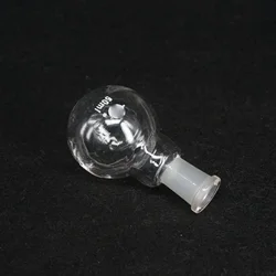 50ml 14/23 Joint Borosilicate Glass Flask Round Bottom Single Short Neck Lab