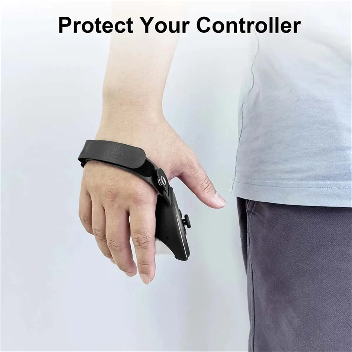 جديد! لـ Meta Quest 3 غطاء حماية بمقبض وحدة التحكم من السيليكون مع ملحقات VR بحزام المفصل #5