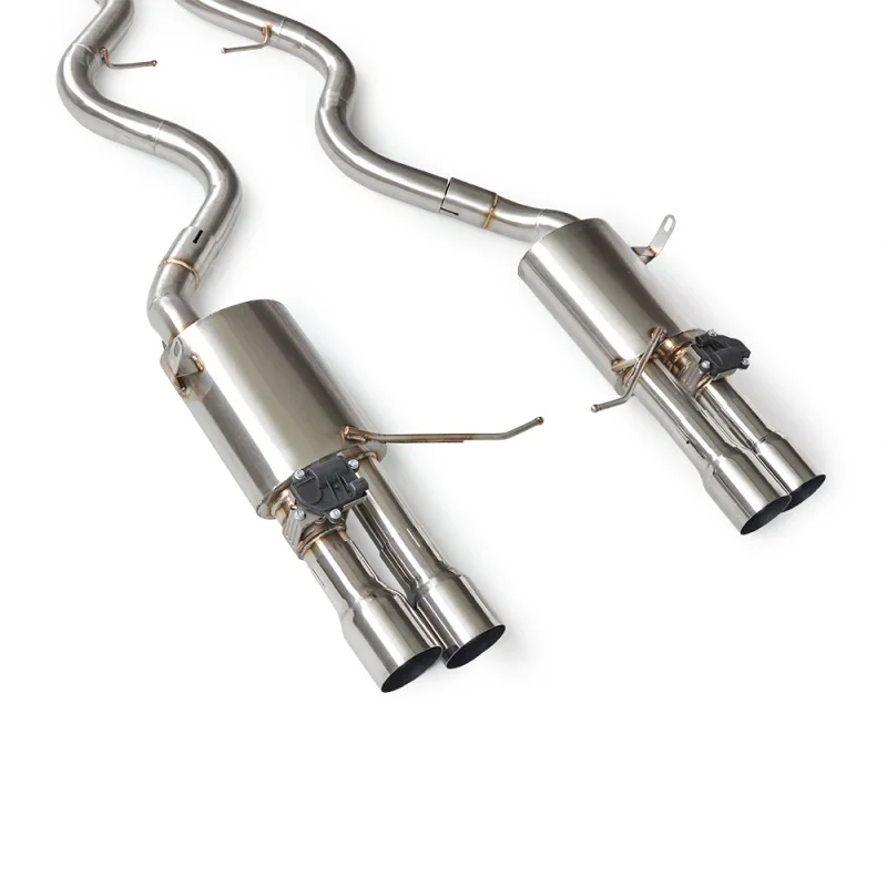 Sports Car Exhaust for BMW M3 E90 E92 E93 2008-2013 Stainless steel Catback Exhaust Pipe Valve Tuning Racing sound