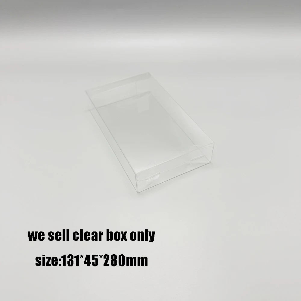 Transparent Storage Case PET Box for DS NDS Learn with Typing Adventure Display Protection Box