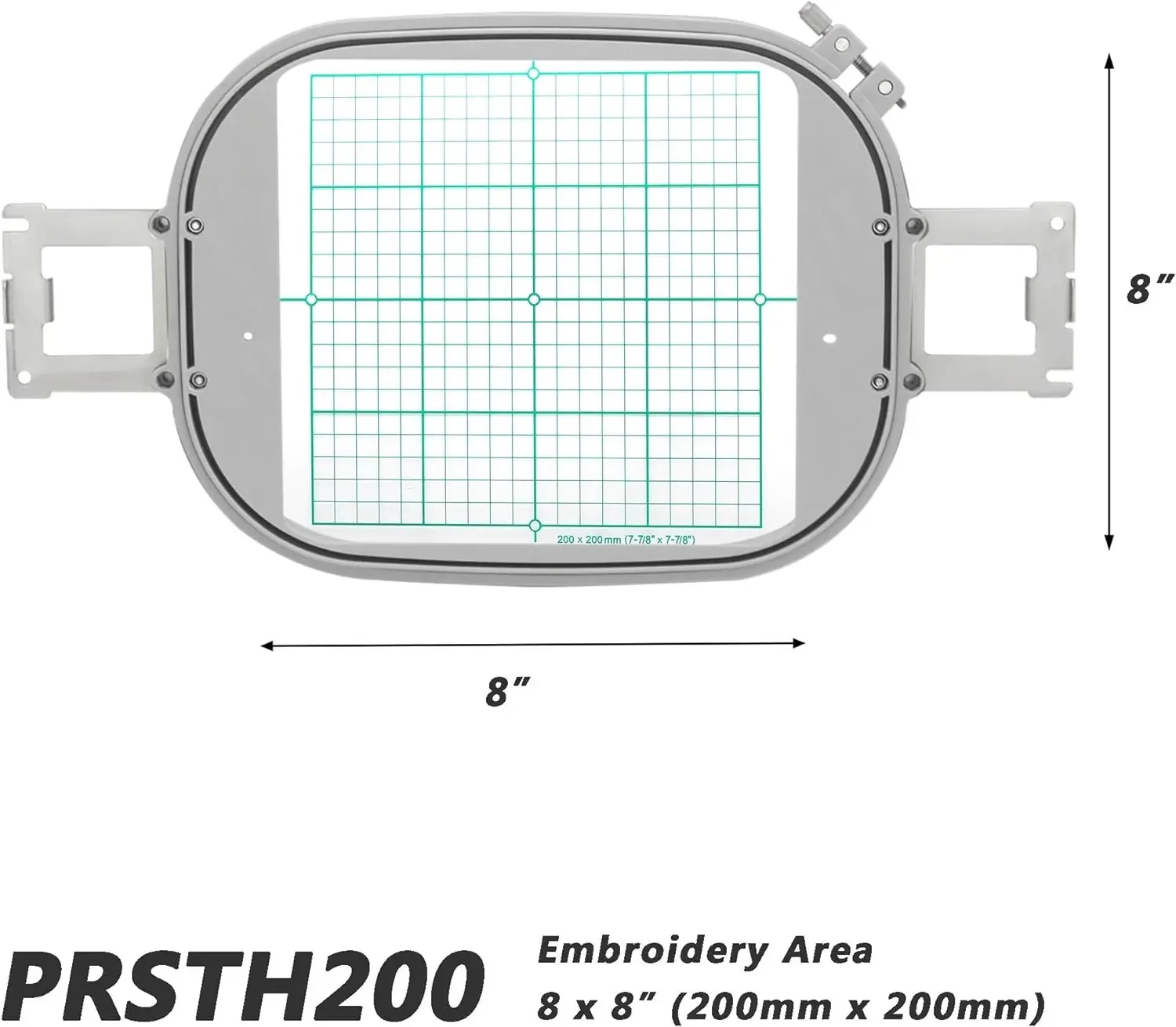 Sewtalent PRSTH200 Sewing and Embroidery Hoop for Brother PRS100 VR Baby Lock Alliance Machine Frame ALF200