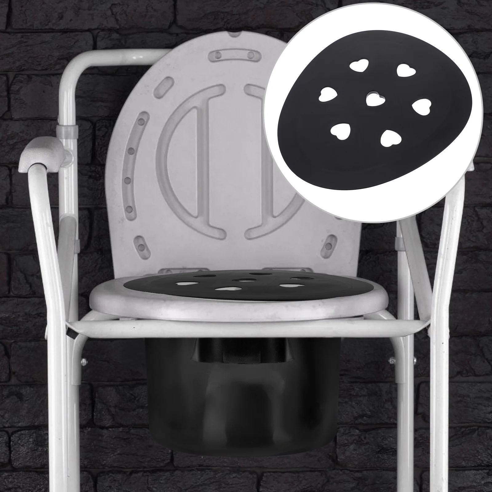 

Bathroom Tub Stool Cushion Waterproof Shower Chair Pad Padded Non Slip Bathroom Stool Shower Cushion Seat for Elderly