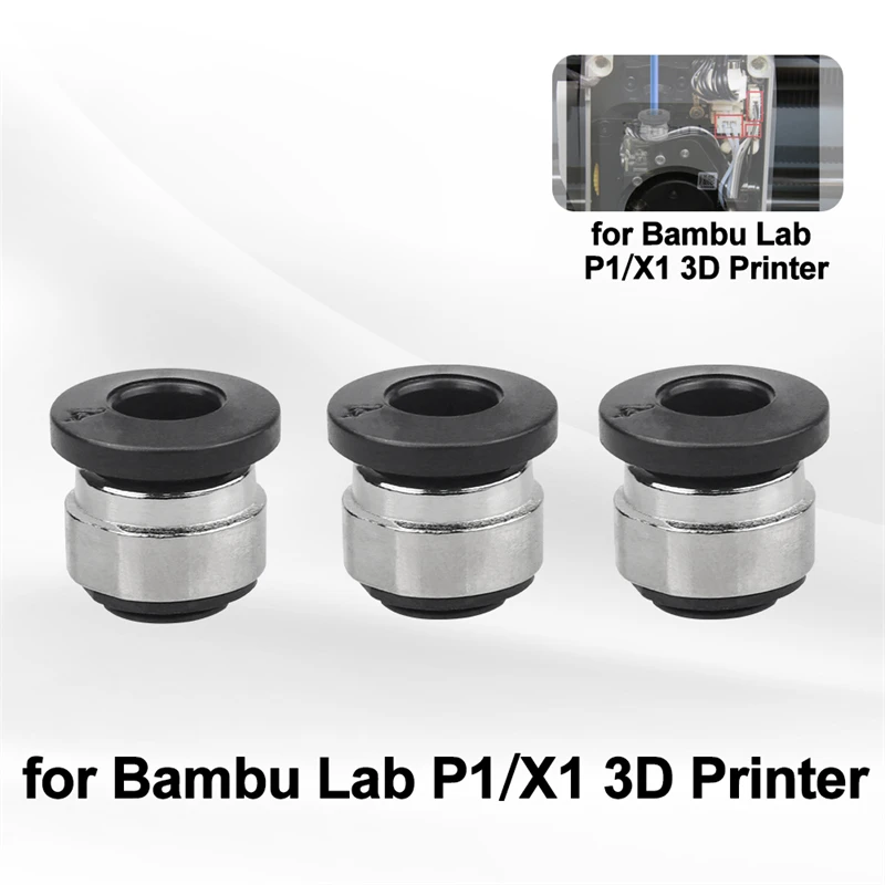 5/10/20PCS L93A-Pneumatic Connector 1.75mm Filament Extruder for Bambu Lab X1 P1 Series PTFE Tube Hall Switch 3D Printer Parts