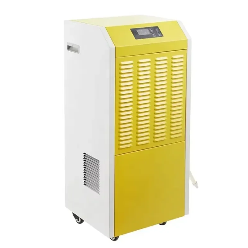 for Direct Drainage Tankless Easy to Move Building Dryer for Water Damage Repair Flood Repair Wheeled Dehumidifier