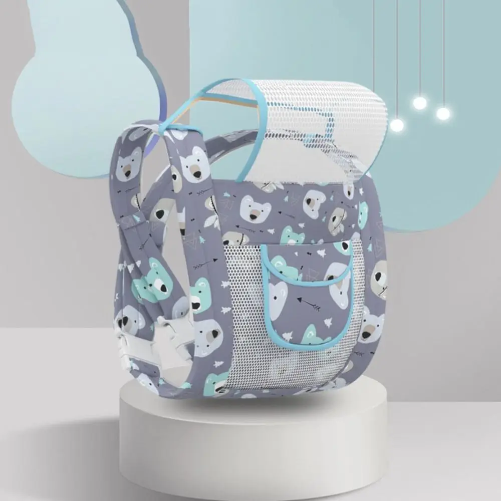 متعددة الوظائف الطفل التفاف الناقل الوليد الجبهة عقد شبكة الرضع حقائب الظهر أفقية عقد نوع الرضع غطاء التمريض #4