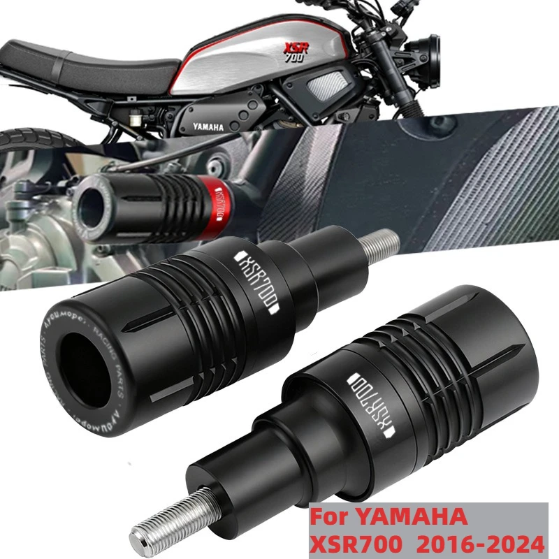 For YAMAHA XSR700 XSR 700 700XSR 2016-2024 Crash Protector Pad Motorcycle Accessories Frame Sliders Falling Protection