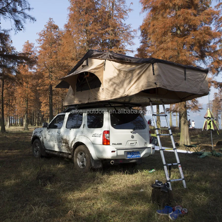علي بابا الصين المورد 3-4 شخص تصميم طويل سقف السيارة أعلى خيمة #3