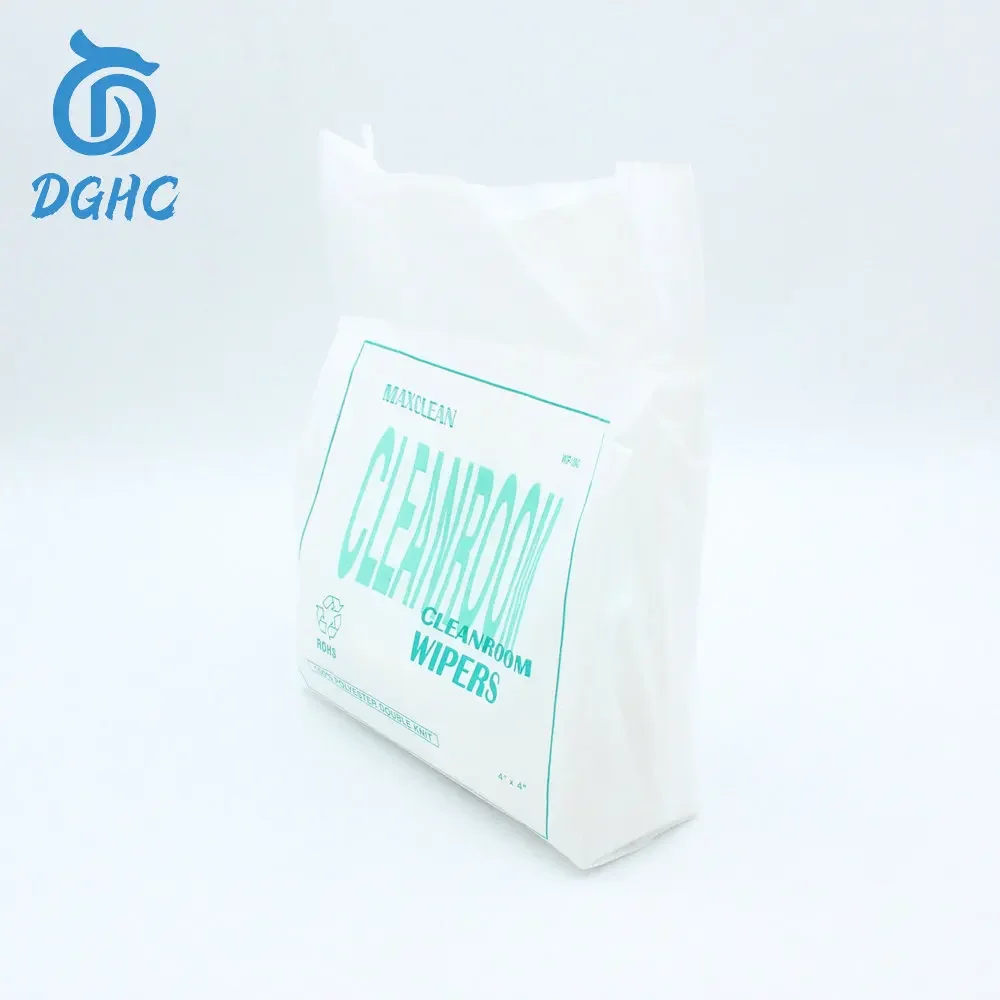 600pcs/bag 4 inch*4 inch cleanroom wiper Cleaning Tissue stencil wiping non dust cloth clean for all large format printer