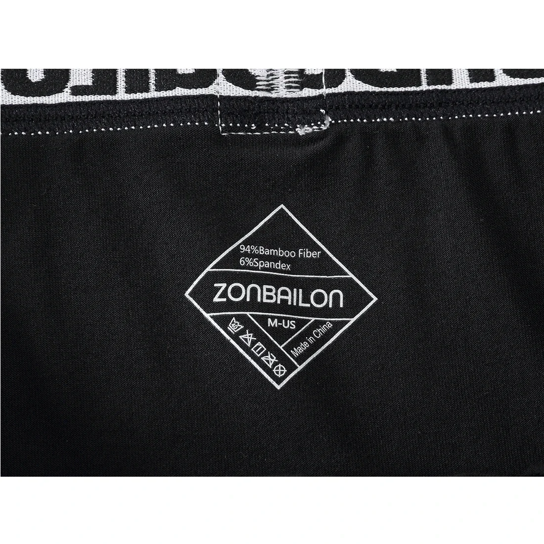 Jinshi Mens Underwear Sexy Bikini Briefs Men Briefs Black Short Underpants U-cover Design