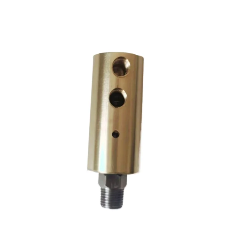 For Rubber and Plastic DN10 Mold, HK15 Rotary Joint for Cooling, Water Short Small 3 Points 4 Points DN15 Copper Shell Two-way