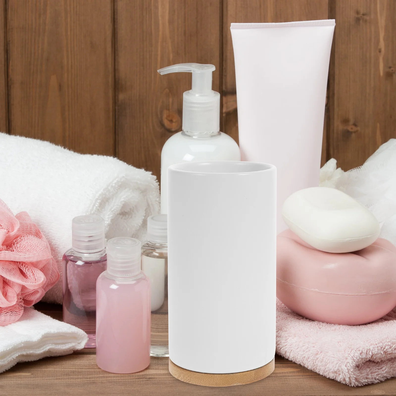 

Soap Dispenser Bottle Simple Porcelain Refillable Bathroom Pump Ceramic Foaming