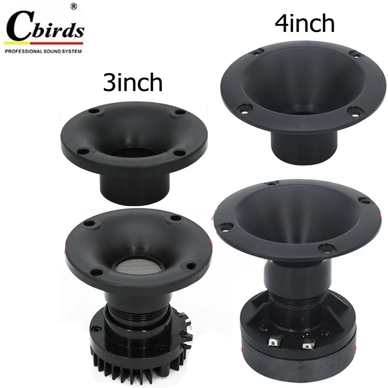 3 4 inch circular household speaker high pitched small angle 34 screw plastic shell ABS high pitched head titanium film