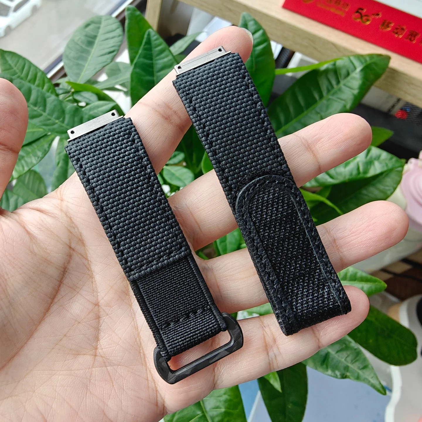 Customized FKM Watch Strap For RICHARD MILLE RM67-02 RM35-01/02 Elastic Strap RM030 055 67 Leather Watch Band Titanium interface