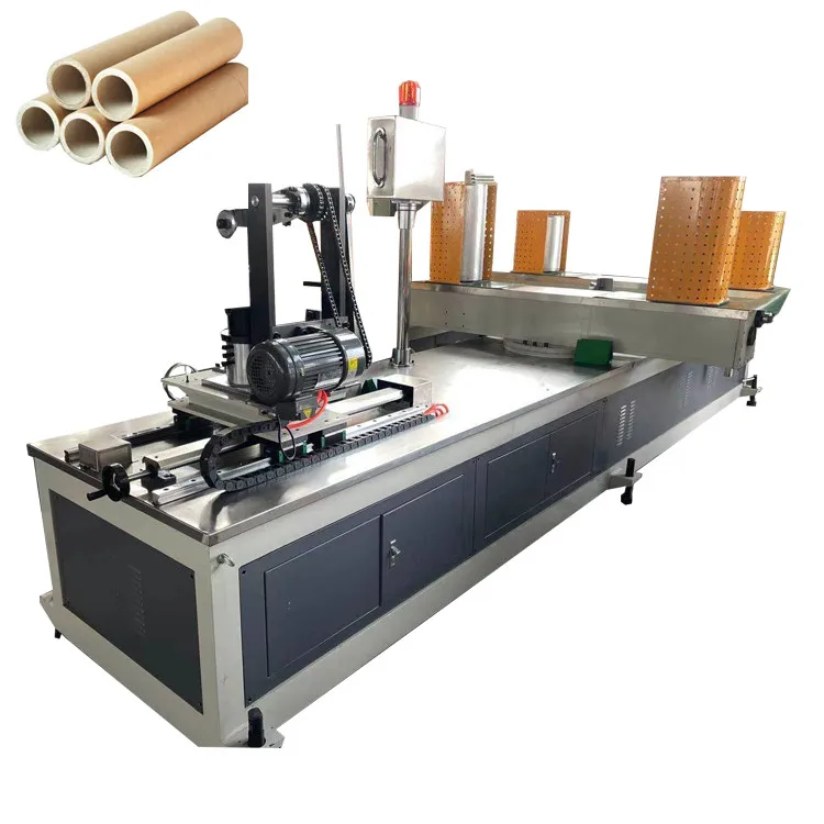 Tubi Nuclei Linea di produzione Macchine Prezzo Carta Cina Ristorante portatile Tubi di cartone Nuclei Avvolgimento Macchine per la formatura