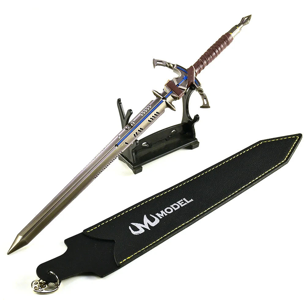 30 CM 아레나 브레이크아웃 중국 게임 주변기기 기사의 검 모델 수집품 책상 장식품 창의적인 생일 선물 소년 장난감