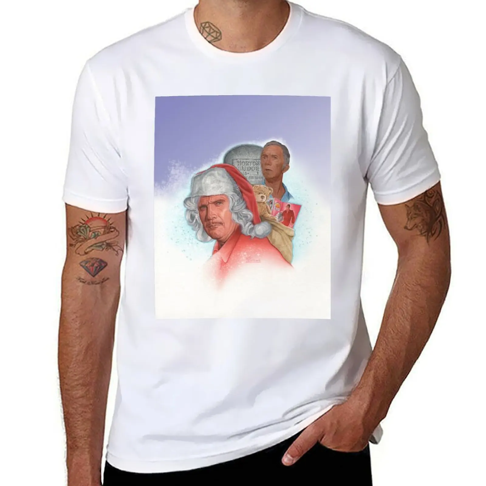 

The Bionic Christmas Carol! T-Shirt man t shirts for men casual t shirts for man cotton funny cotton t shirt man T-Shirt