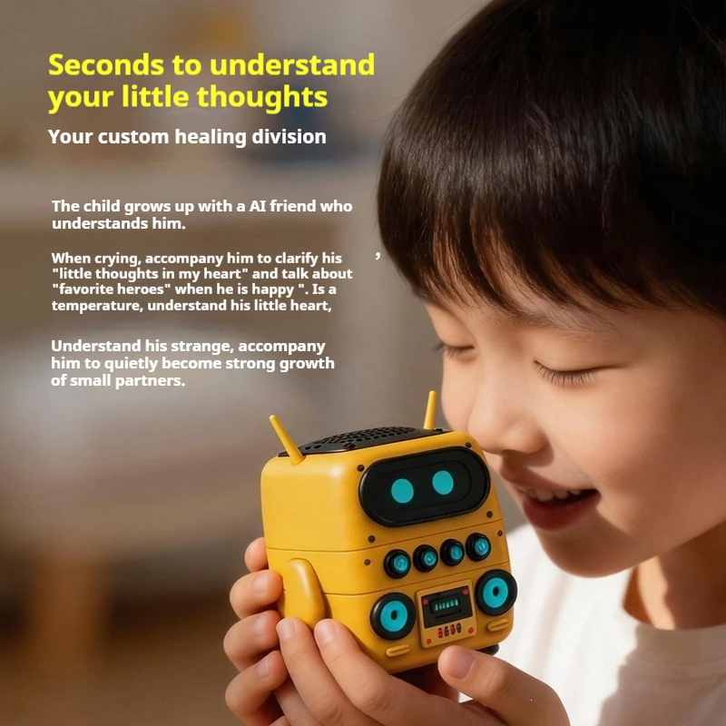 Ai Smart Robot Speaker Ai Large Model Chat Robot Intelligent Learning Companion Portable Wireless Speaker For Home Study view 4
