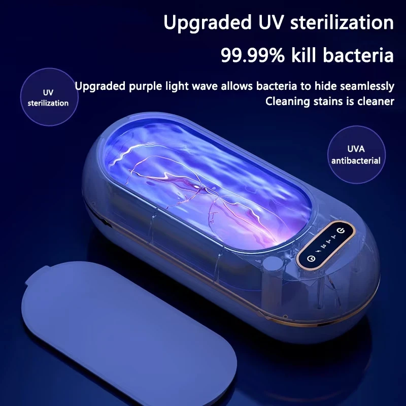 Multi-function Electric Braces Box Cleaning Box Invisible Retainer Denture Cleaning Machine Jewelry Orthodontic Cleaner