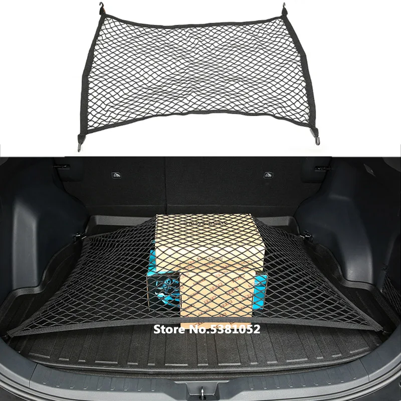 

Car Trunk Rear Cargo Organizer Storage Mesh for Changan CS35 CS15 CX70 CS55 CS95 CS75 CS75fl Plus Elastic Mesh Net Bag Luggage