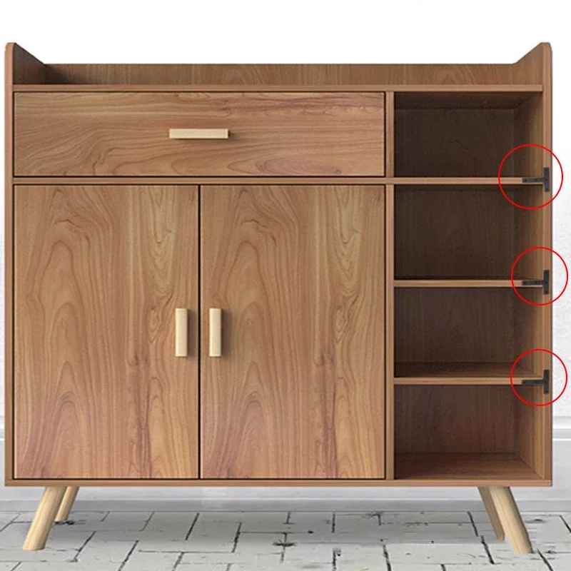 12 pièces support code d'angle en forme de T code d'angle de réparation de meubles à angle droit de 90 degrés noir, pour table, chaise, étagère