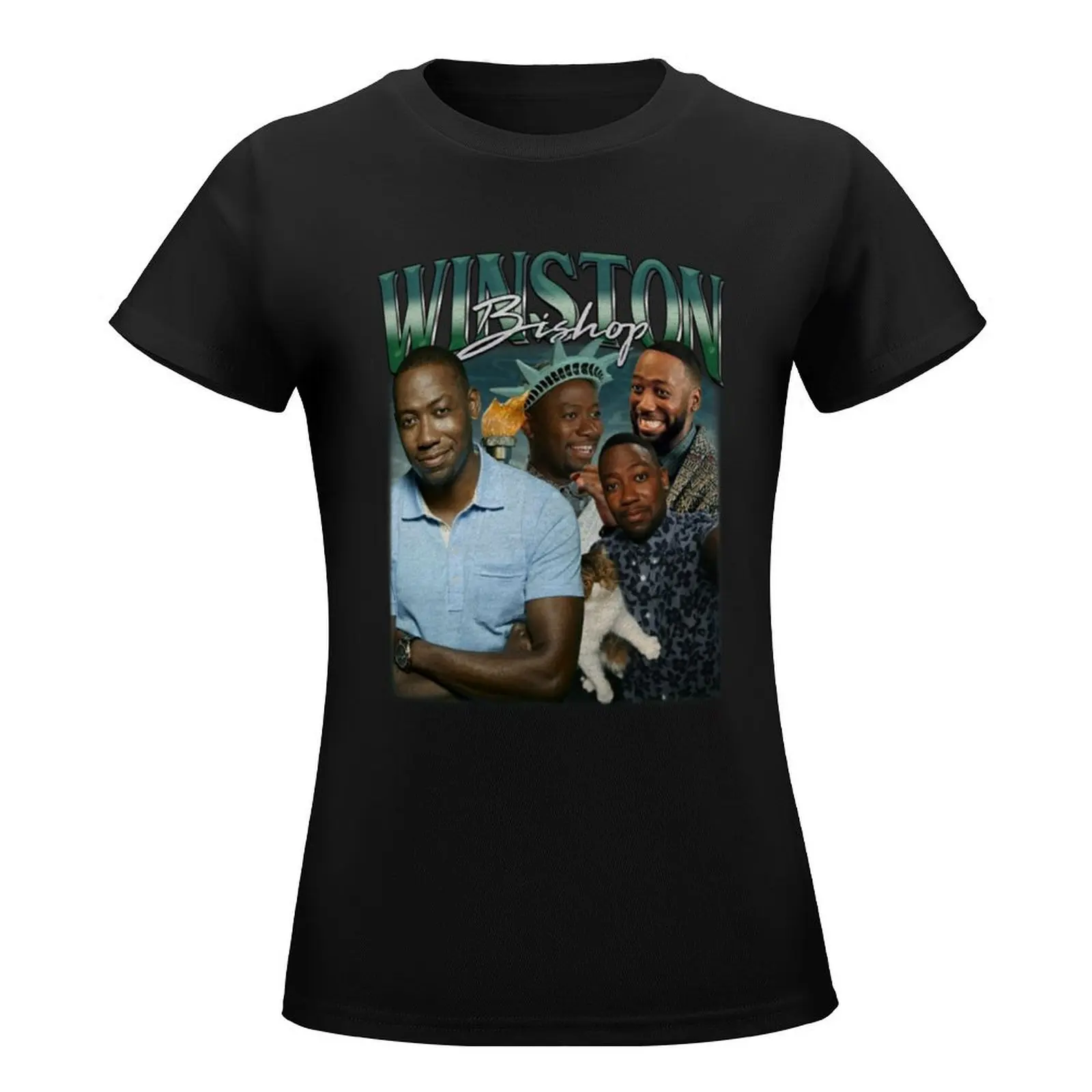 Winston Bishop Anime T-Shirt pour femmes, vêtements d'été, vêtements esthétiques, t-shirts graphiques