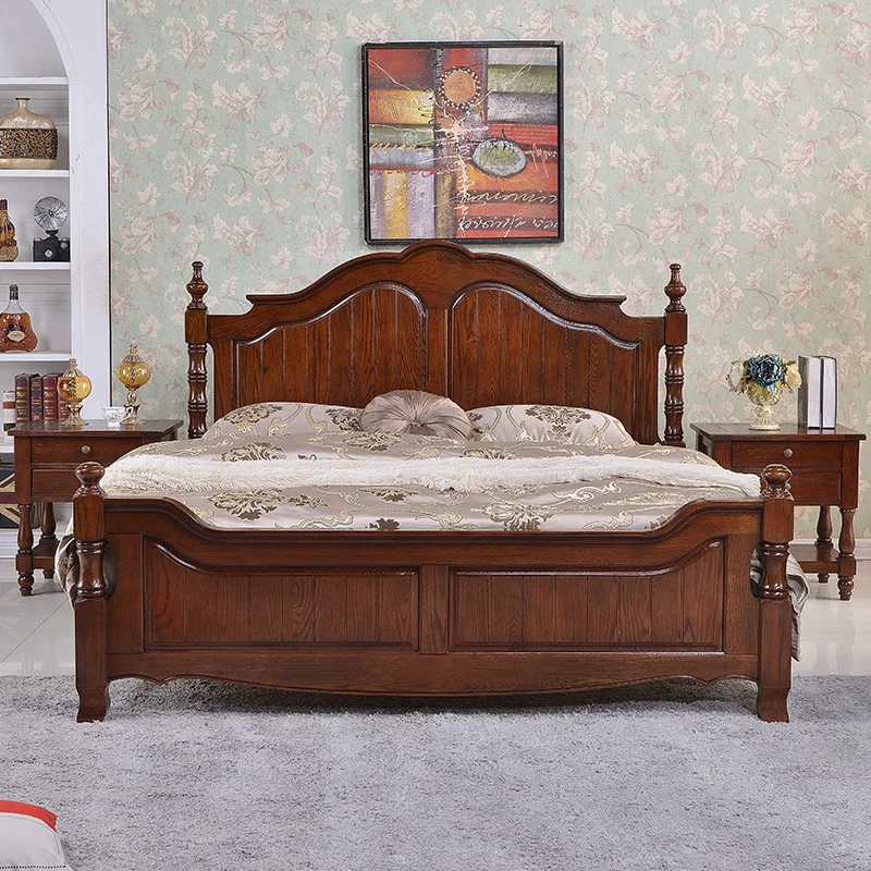 

Modern Design Twin Bed Frame Wooden Soft Sale Full Size Bedroom Bed Frame Double Headboards Camas De Dormitorio Home Furniture