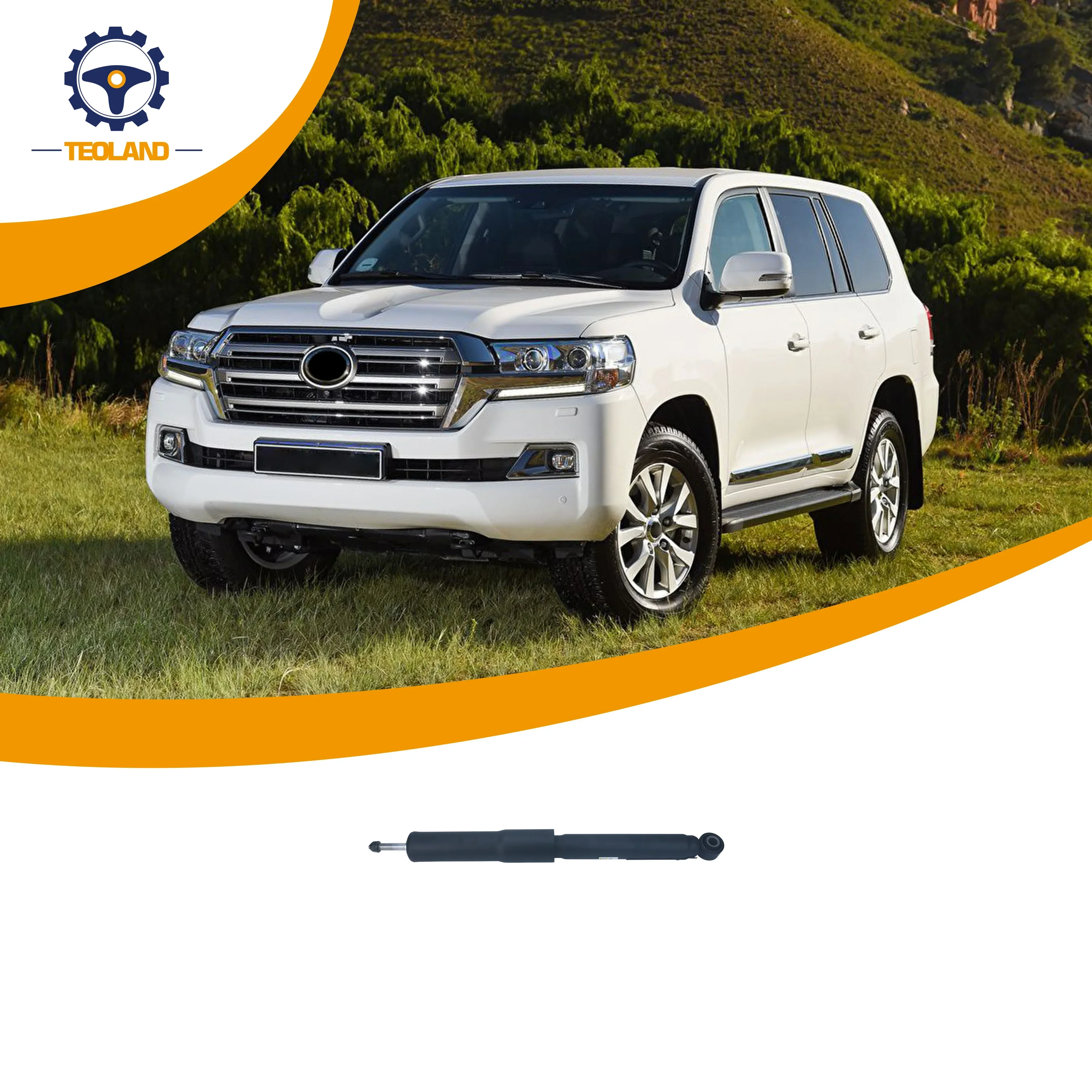 Suspension Parts Rear LH Shock Absorber Shock for Toy ota Land Cruiser 300 OEM 48530-80A81 4853080A81