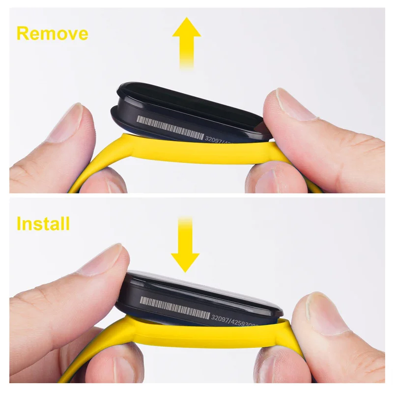 سيليكون الرياضة حزام الساعات ل شاومي Mi الفرقة ، سوار المعصم ، استبدال حزام ، Mi الفرقة 7 ، NFC ، 6 ، 3 ، 4 ، 5