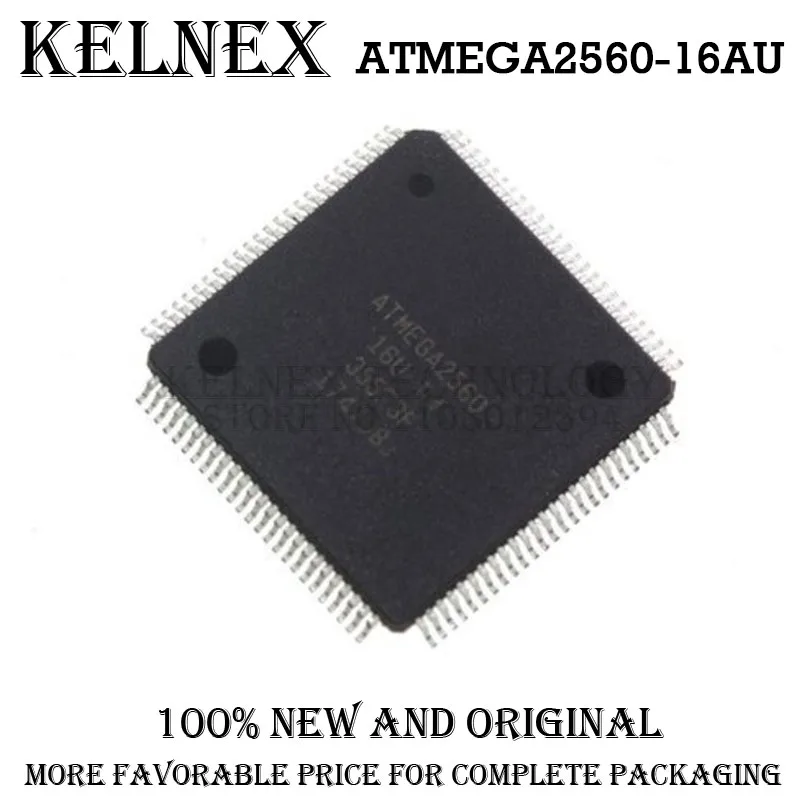 1PCS ATMEGA2560-16AUR ATMEGA2560-16AU ATMEGA2560V-8AUR ATMEGA2560V-8AU TQFP-100 MCU