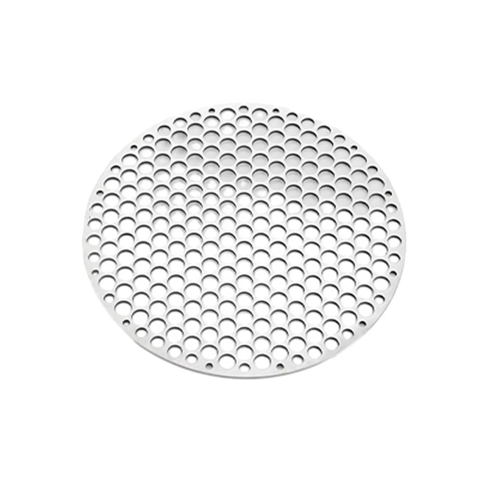 1pc Cooking Tea Around The Stove Stainless Steel Barbecue Mesh Carbon Grill Mesh Replacement Parts 18cm,20cm,22cm,24cm,26cm,28cm