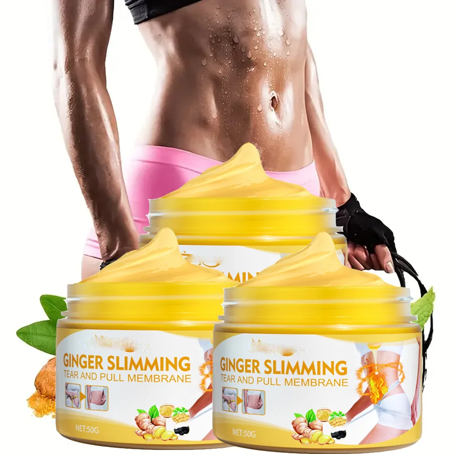 3Box Hot Cream Massage Gel Anti-Cellulite Chin Firming Ginger Slim Gel Weight Lose Fat Burning Slimming Hot Fat Burning Cream