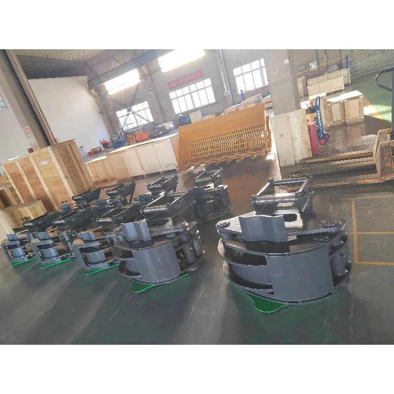 Hydraulic Tree Cutter Tree Shear for 5-9 Tons Excavator Attachments Wood Grapple Cutter