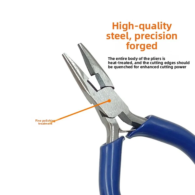 3 Inch Mini Pliers Set Pointed Round Nose for Jewelry Making DIY Craft Wire Wrapping Beading and Electronic Repair Tools