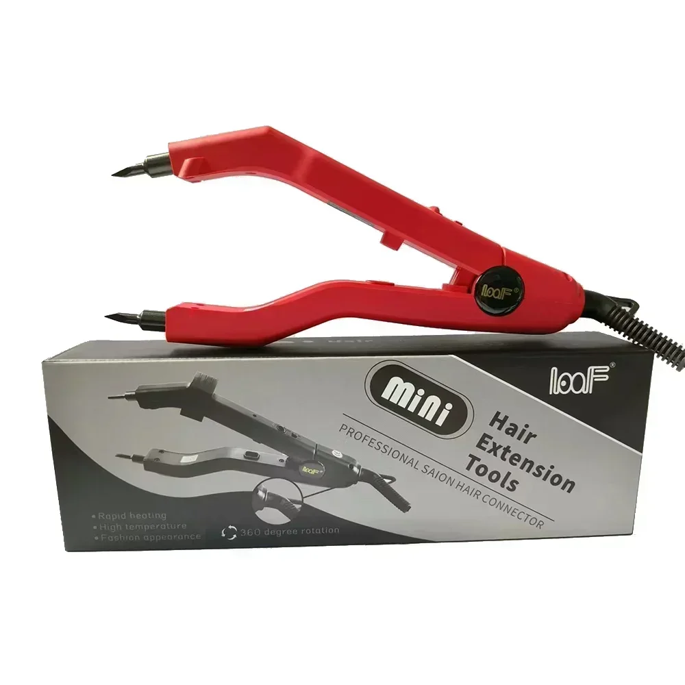 

Adjustable Temperature 210℃ Smart Mini Heating Sharp Tip Hair Extension Iron, Fusion Hair Extension Iron Keratin Bonding Tools