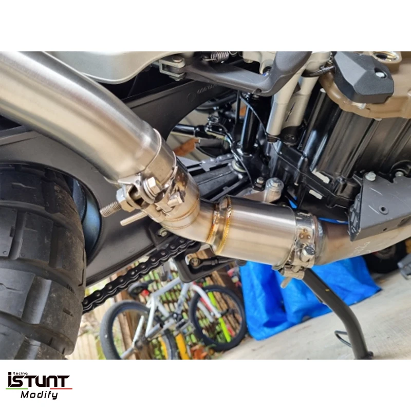 For Husqvarna 401 125 250 SVARTPILEN VITPILEN 2020 2021 2022 Motorcycle Exhaust Muffler Modified Connect Original Muffler Pipe