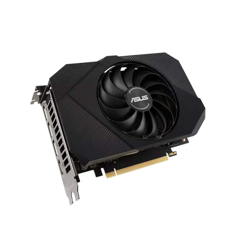 ASUS PH-RTX3050-8G-PF VGA CARD 3050 8GB GDDR6 128bit بطاقة الرسومات دعم PCI Express 4.0 HDMI2.1 DisplayPort 1.4a 8-pin