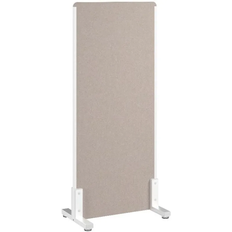 24W x 55H Freestanding Privacy, Standing Office Partition with Acoustic Sound Dampening Panel，home.