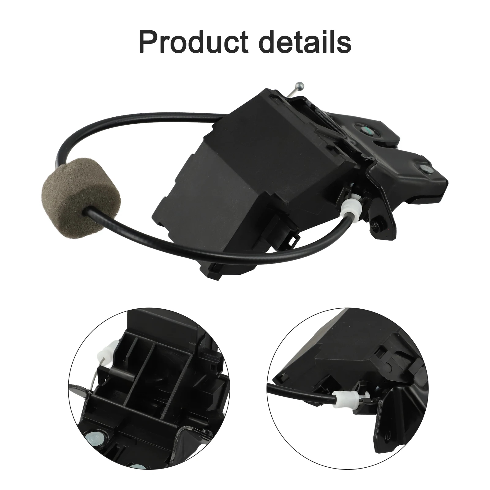 For Car Trunk Replacement W203 W211 Trunk Lock Size As Shown In The Picture ABS Metal Anti-corrosion High-quality Materials